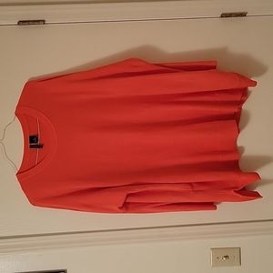 Oversized salmon colored sweater. Size M